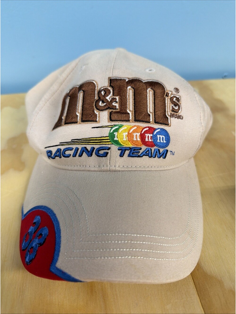 M&M’s Racing Team Hat 38 Elliot Sadler HASE Authentic New